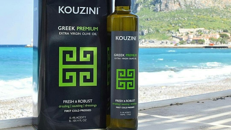 kouzini on a beach in greece