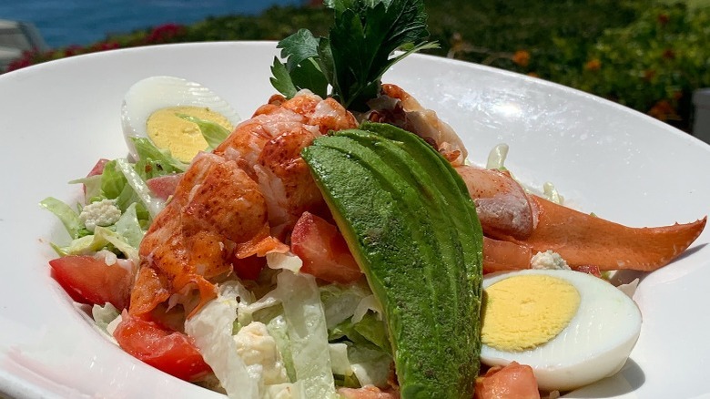 Lobster cob salad