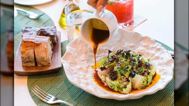 Jean-Georges salad and dressing