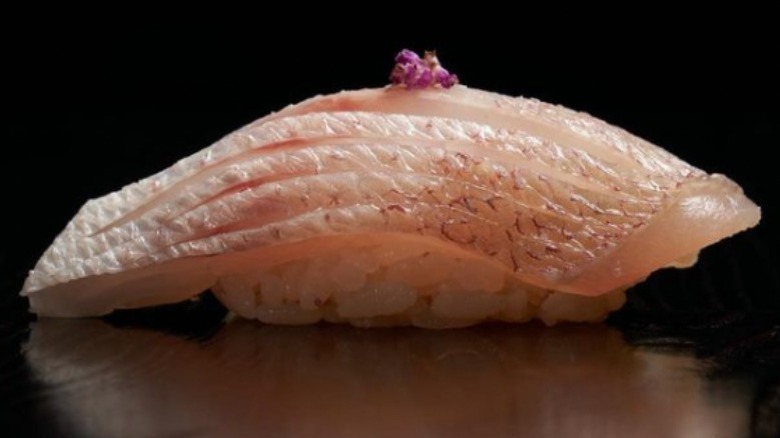 Sushi piece from Yasu