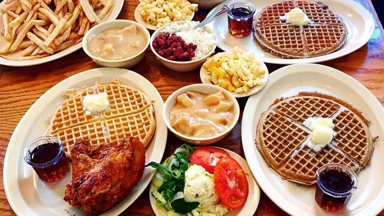 Roscoe's chicken, waffles, and more