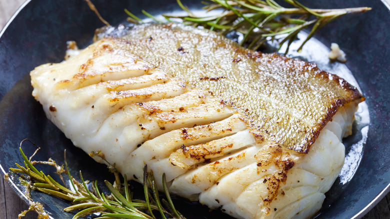 atlantic cod in pan