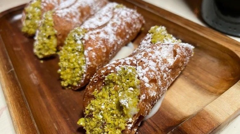 Norma pistachio cannoli 