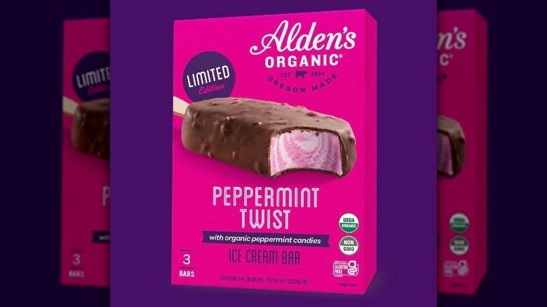 Alden's Organic Peppermint Twist bars