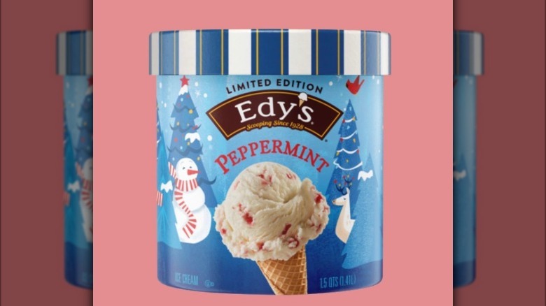 Edy's Peppermint ice cream