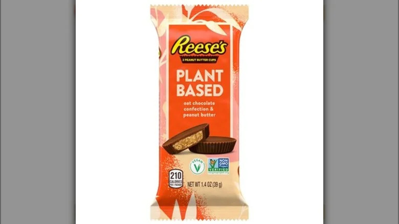 Reese's plant based cups on white