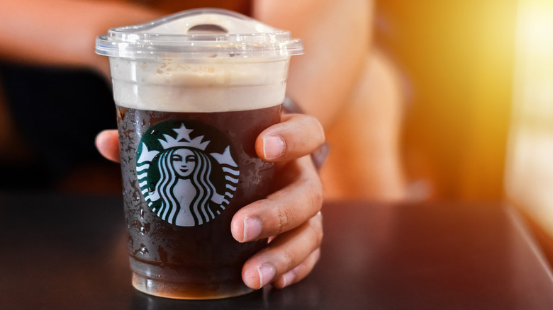 Starbucks cold brew with cream