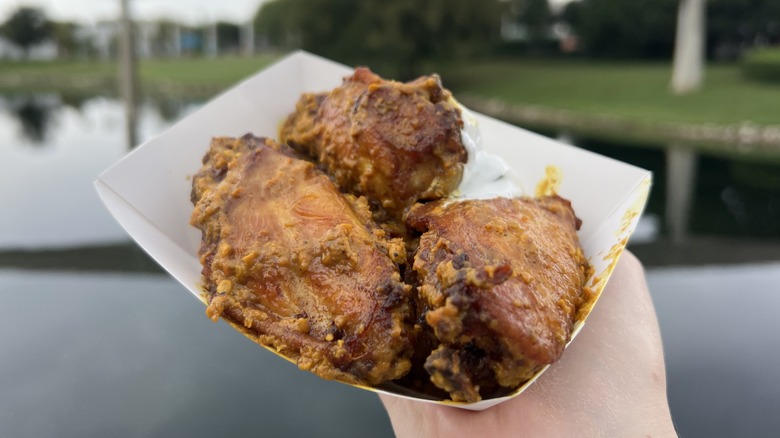 Epcot's Carolina Reaper Curry Wings