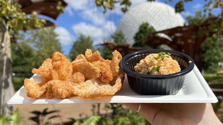 BBQ Pork Rinds from Epcot