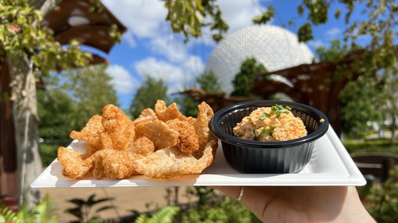 BBQ Pork Rinds from Epcot