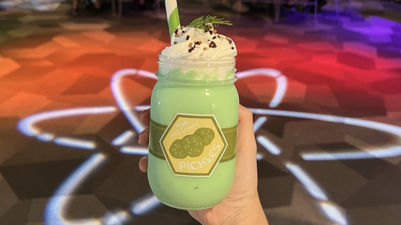 Pickle Milkshake from Epcot