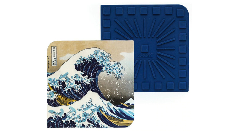 Trivet printed with The Great Wave