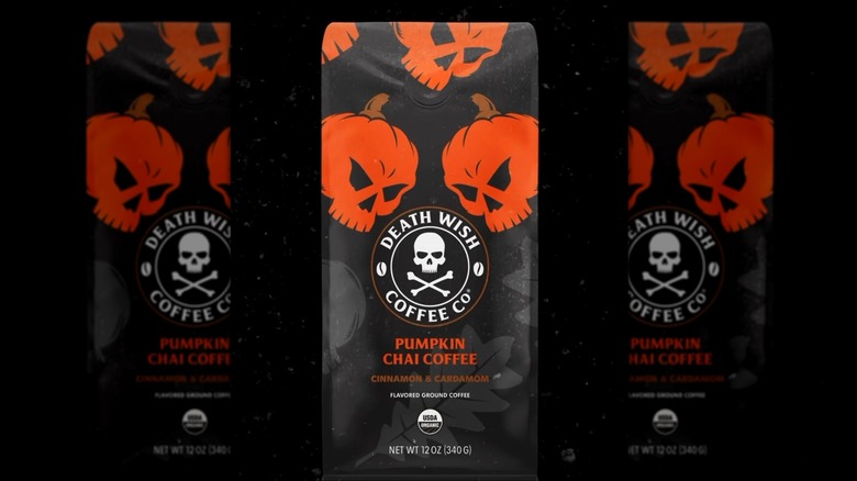 Death Wish pumpkin chai coffee