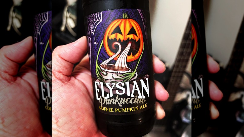 Elysian Punkuccino coffee pumpkin ale