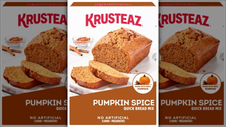 Krusteaz pumpkin spice quick bread mix