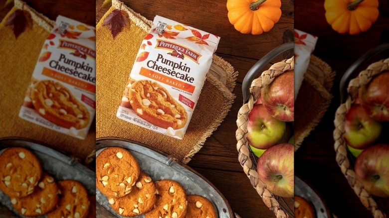 Pepperidge Farm pumpkin cheesecake cookies