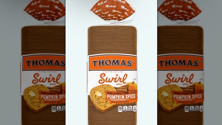 Thomas Pumpkin Spice Swirl Bread