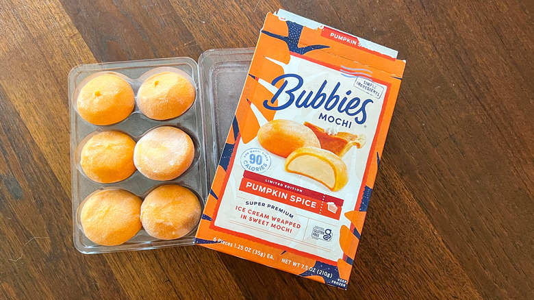 package of Bubbies mochi