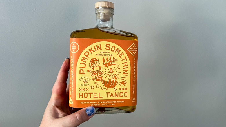 bottle of Hotel Tango whiskey