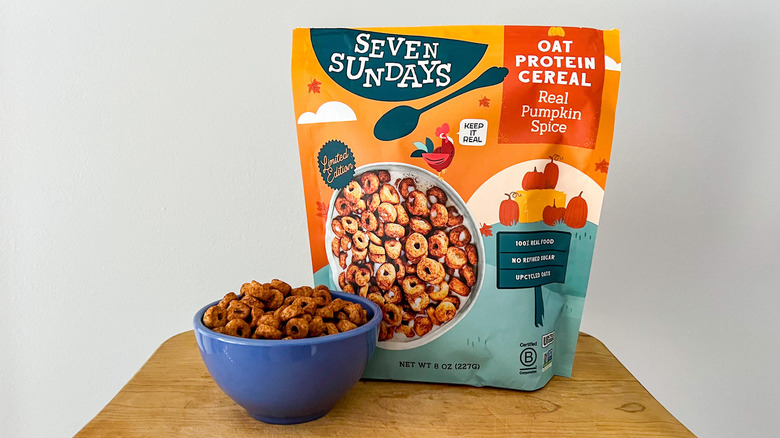 Seven Sundays bag of cereal