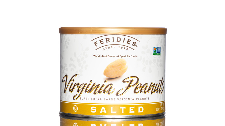 can of Virginia peanuts