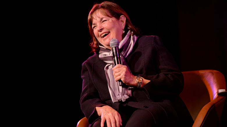 Ina Garten laughing on stage