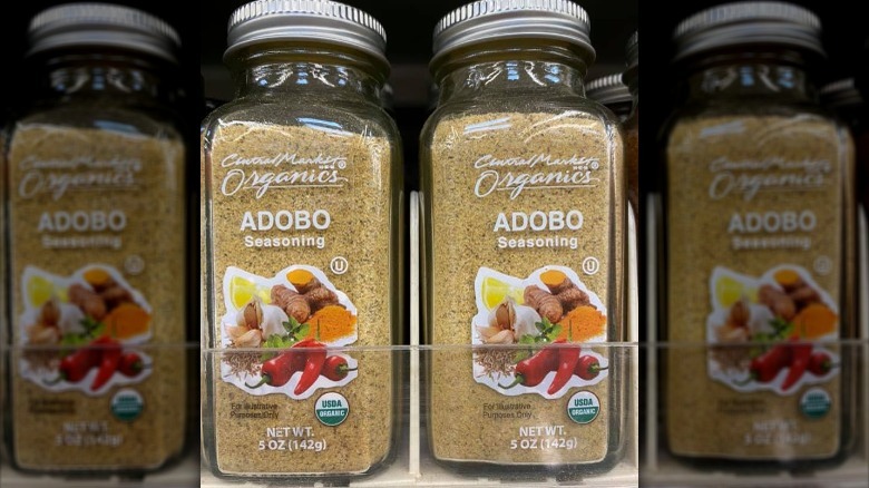 Jars of Adobo seasoning