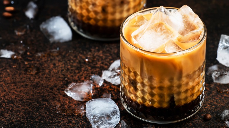 White Russian cocktail