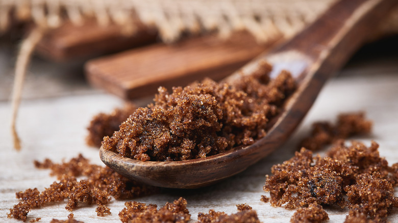 spoonful of muscovado sugar