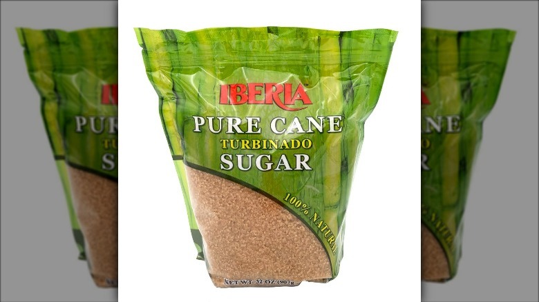 bag of Iberia turbinado sugar