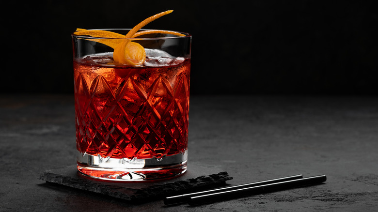 Negroni cocktail