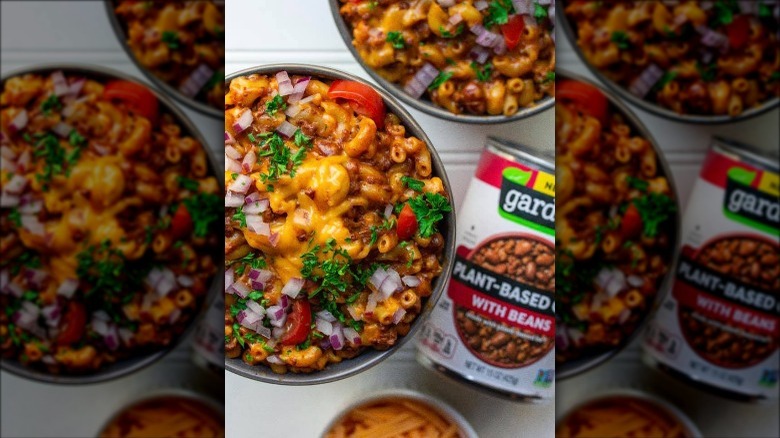 Bowl of Gardein Plant-Based Chili