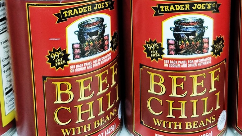 Trader Joe's Beef Chili