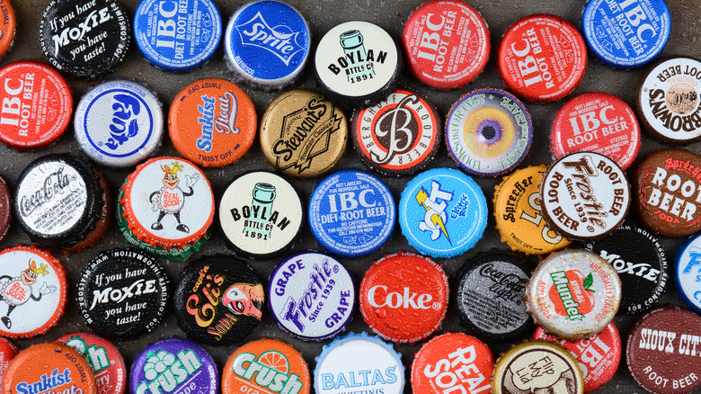 soda bottle caps