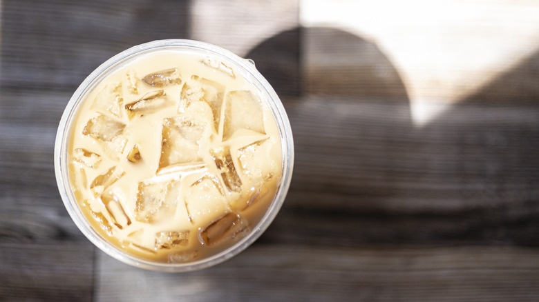 Toasted French Vanilla Iced Latte