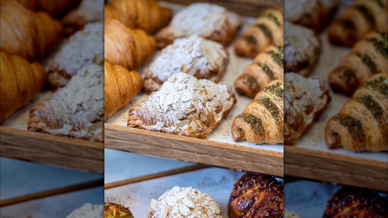 Breakfast pastries at the Mandarin Oriental