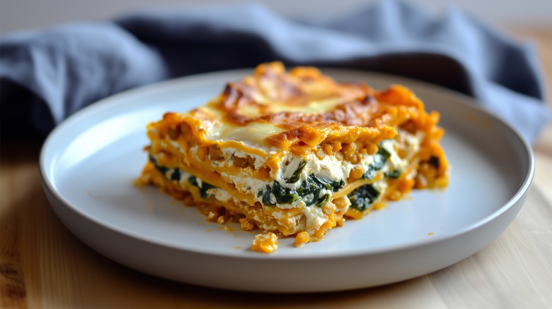 Vegetarian lasagna