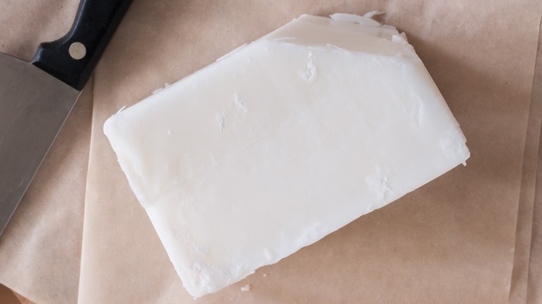 Block of beef tallow