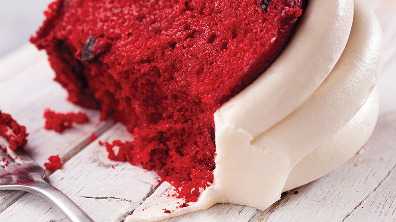 Red velvet Bundt cake