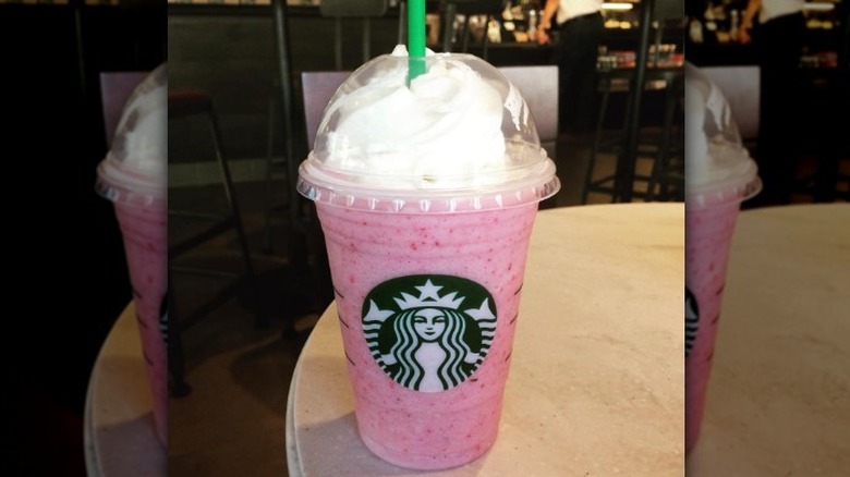 Strawberry Shortcake Frappuccino