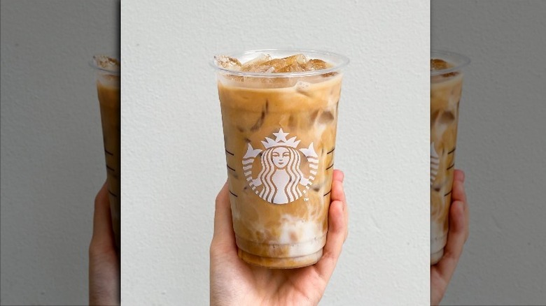 Iced Honey Almondmilk Flat White