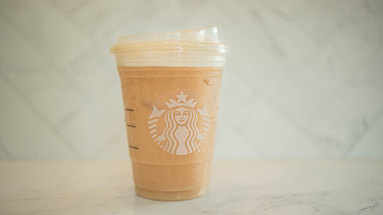 Starbucks Iced London Fog latte