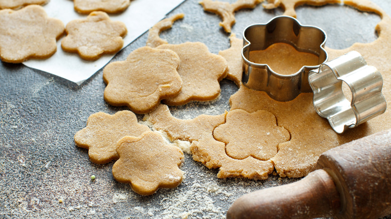 Flower cookies