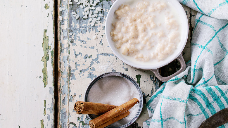 rice pudding 