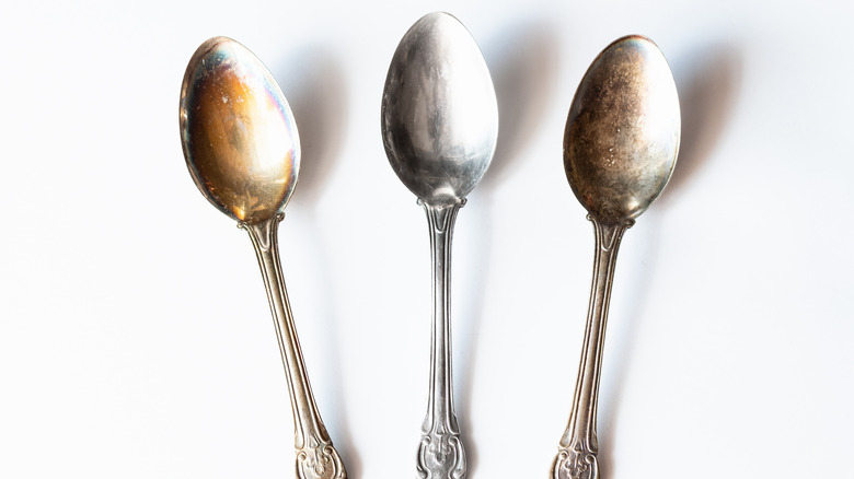 tarnished spoons