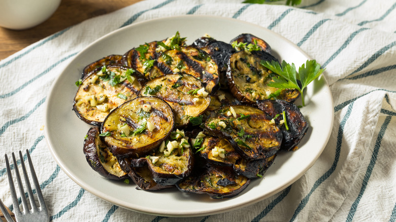 roasted eggplant