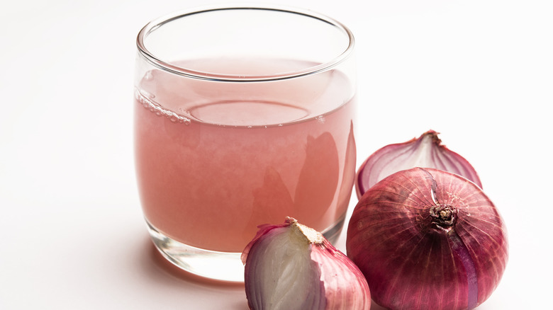 Onion juice