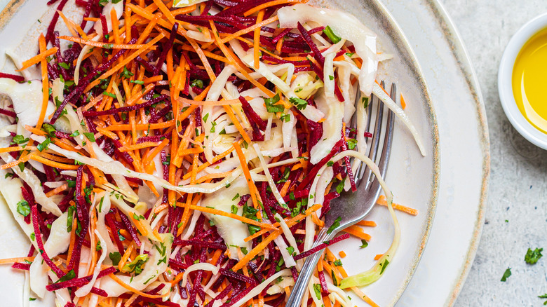 Shaved Root Vegetable Salad 