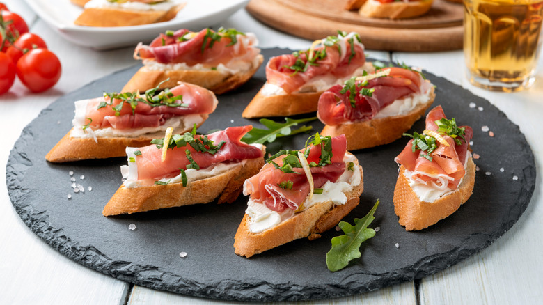 Bruschetta platter