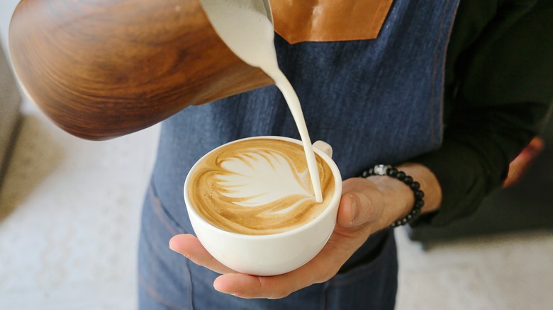 barista coffee foam creamer